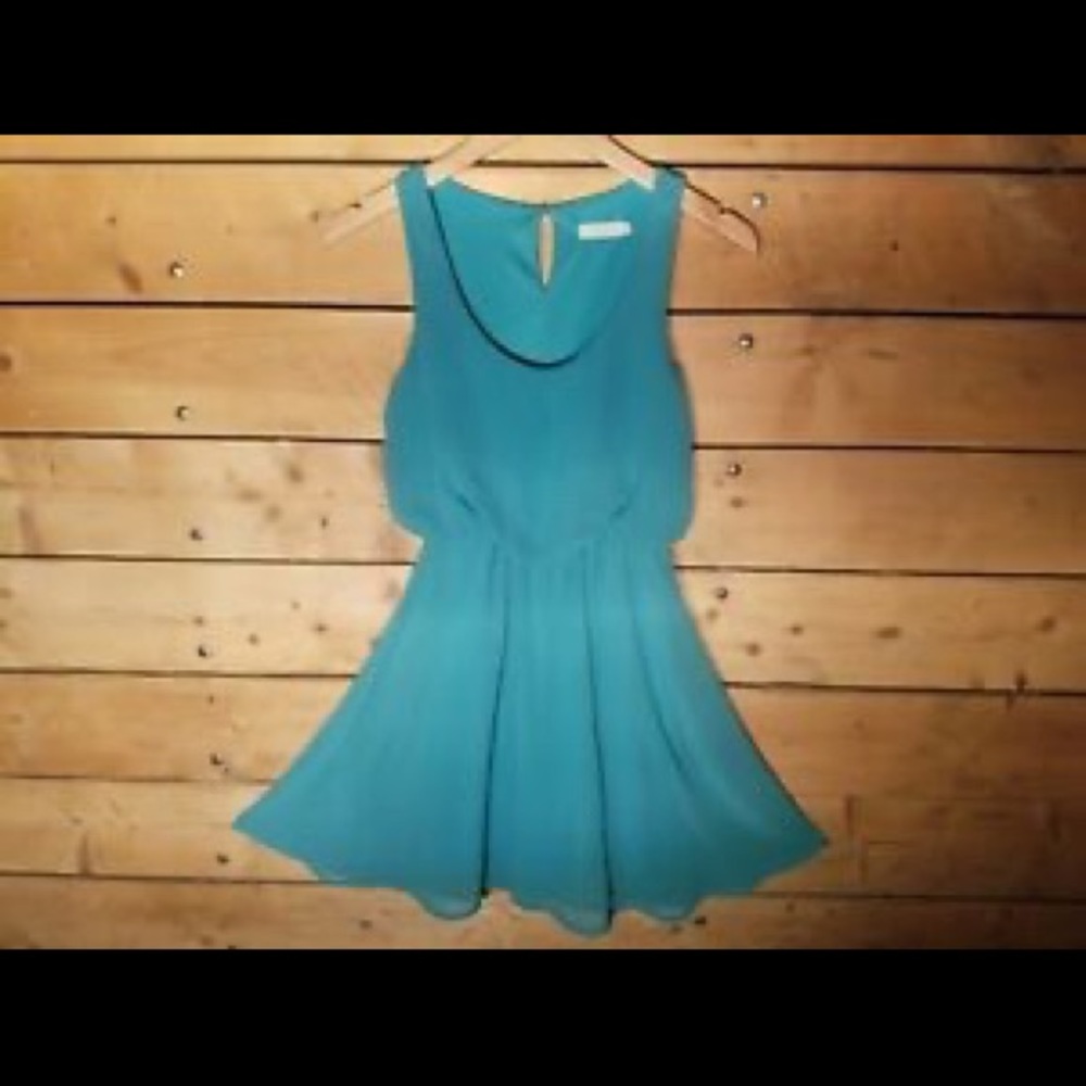 Teal/turquoise lush dress
